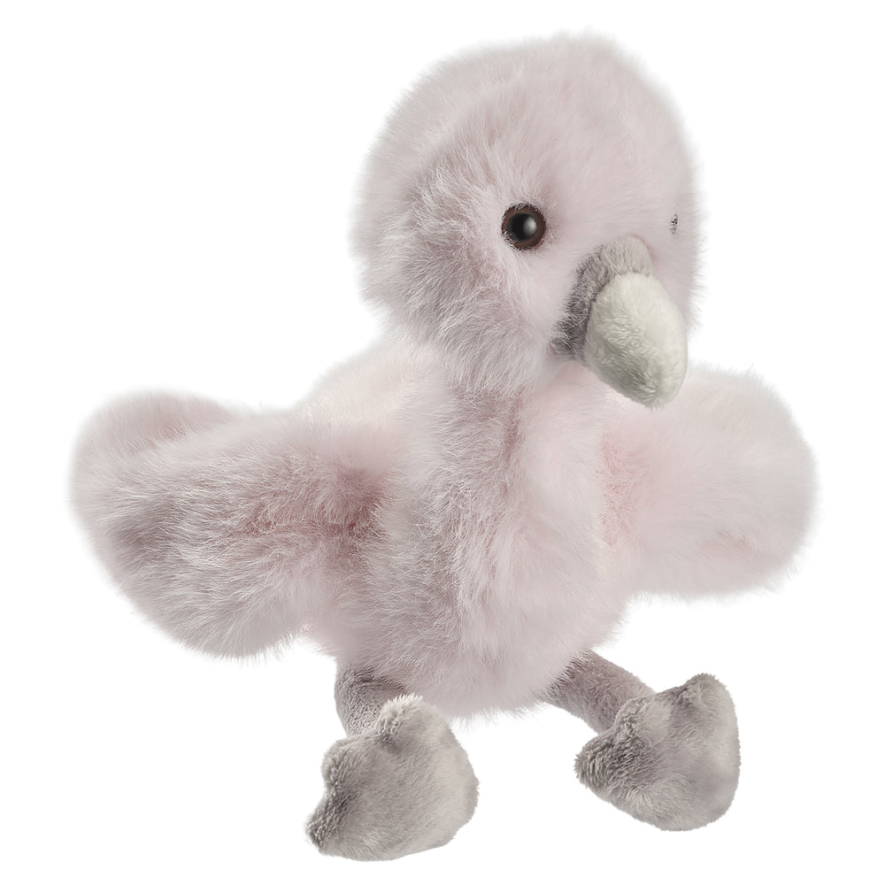 Snuggle Friends bamse, flamingo 20 cm