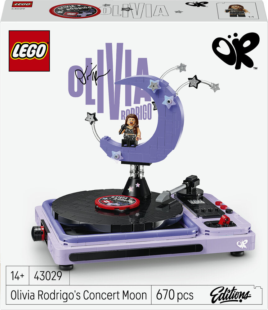 43029 LEGO Editions Music Olivia Rodrigos scenemåne