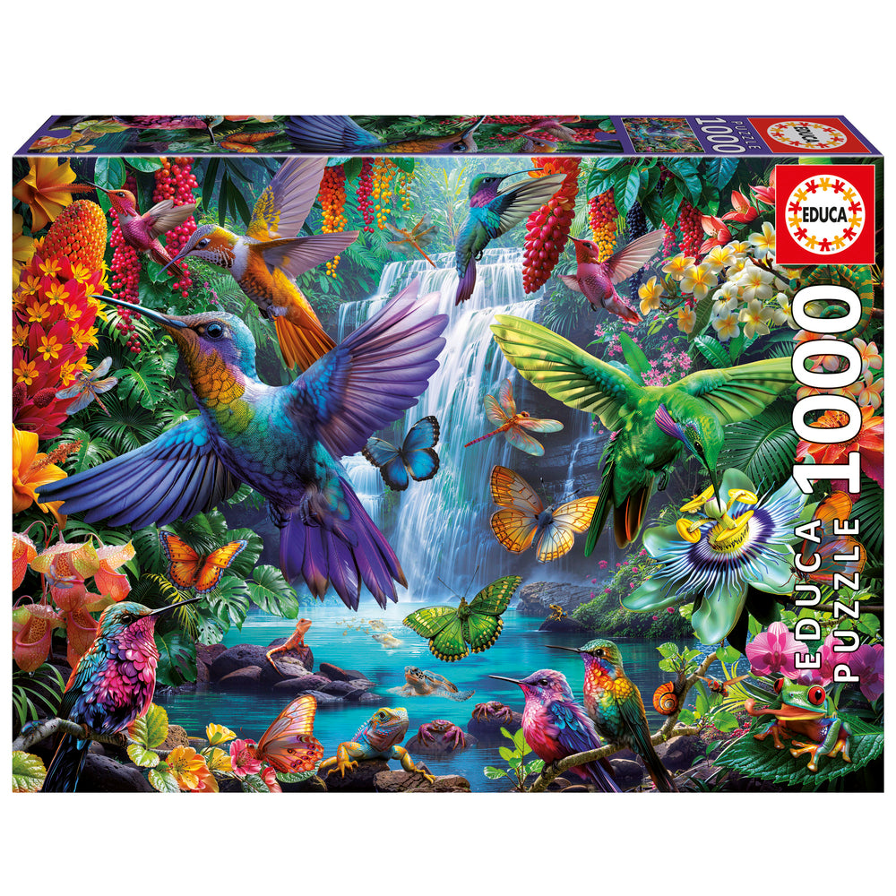Puslespil Tropical Hummingbirds 1000 brikker