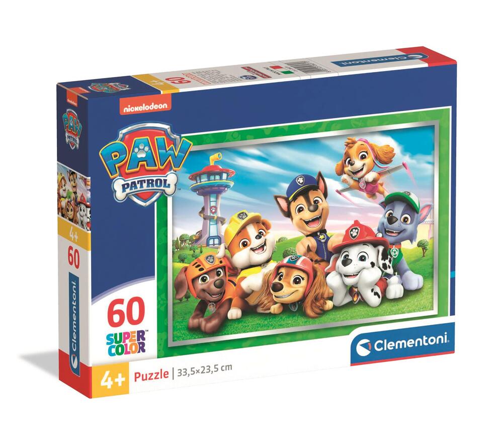 Puslespil CLEMENTONI Paw Patrol 2025 60 brikker