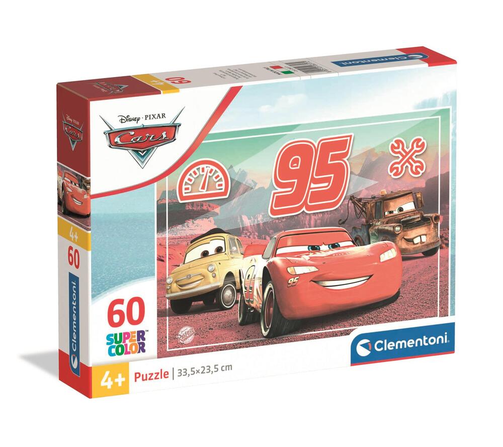 Puslespil CLEMENTONI  Pixar Cars 2026 60 brikker