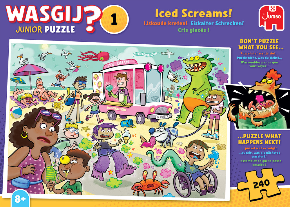 Wasgij 1 Junior 240 BRIKKER Iced Screams