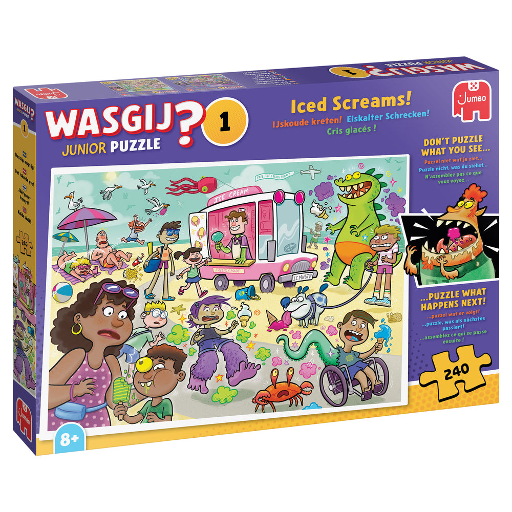 Wasgij 1 Junior 240 BRIKKER Iced Screams