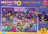 Wasgij 2 Junior 240 BRIKKER Popcorn Power-Up
