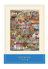Sverige 1000 brikker