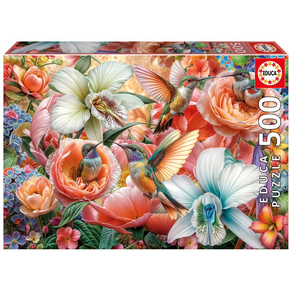 Puslespil Hummingbird Garden 500 brikker