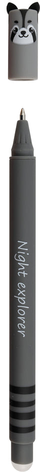 Viskepen Eberhard Faber Gel Roller Animal Erase It! Raccoon
