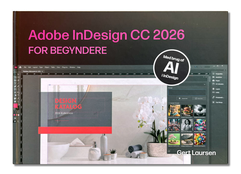 Adobe InDesign CC 2026 for begyndere