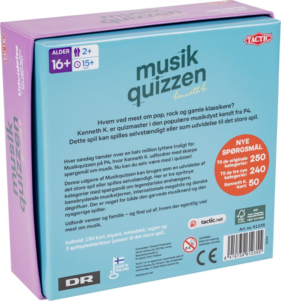 Musikquizzen udvidelse