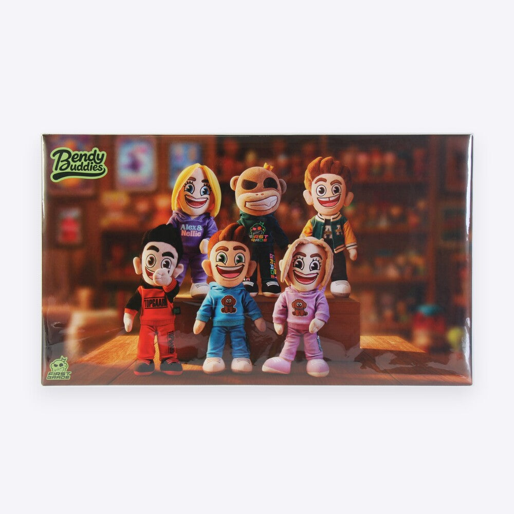 Skriveunderlag Bendy Buddies 60x40 cm