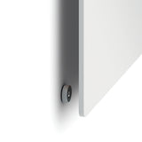Whiteboardtavle magnetisk rammeløst Nobo stål 45x45cm