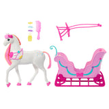 Barbie Nutcracker Horse & Sleed