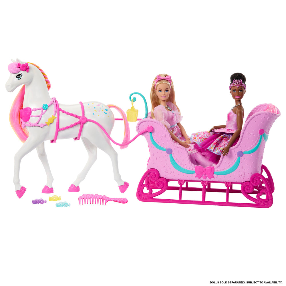 Barbie Nutcracker Horse & Sleed