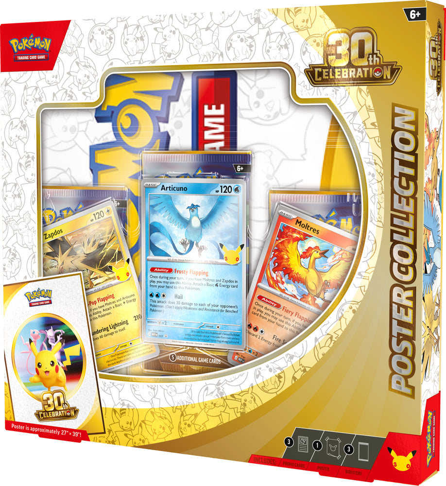 Release 16-09-2026 Pokemon Poster Coll 30th