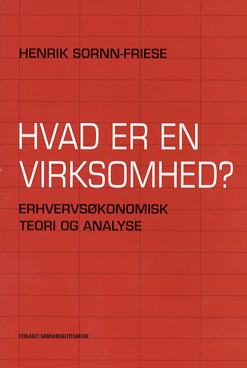 D1 Hvad er en virksomhed?
