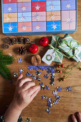 Julekalender Christmas Tree & Snowflakes 1000 brikker