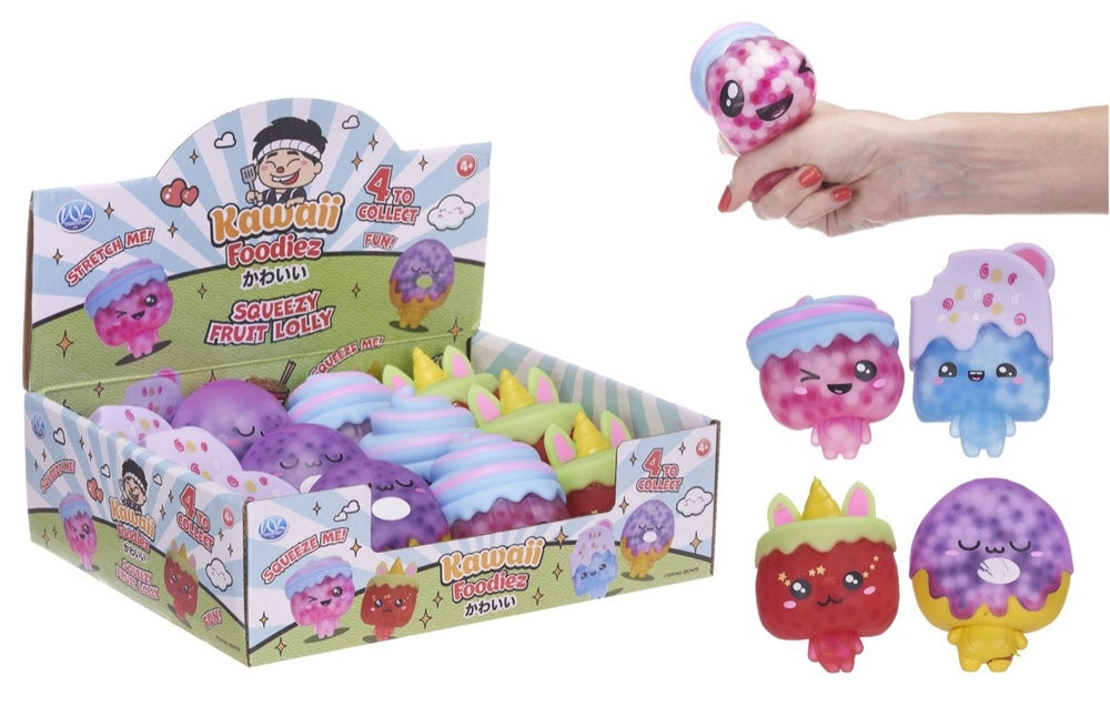 Squishy Kawaii Kuties FRUIT LOLLY ASS