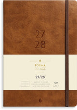 Mayland Studiekalender 27/28 A5 Forma Uge Brun Kunstskind