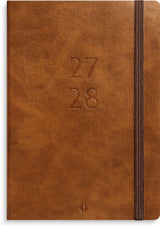 Mayland Studiekalender 27/28 A5 Forma Uge Brun Kunstskind