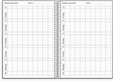 Mayland Lærerkalender 27/28 A5 Uge Højformat Matsort Karton