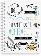 Mayland Studiekalender 27/28 A5 Uge Doodle I