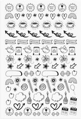 Mayland Studiekalender 27/28 A5 Uge Doodle I