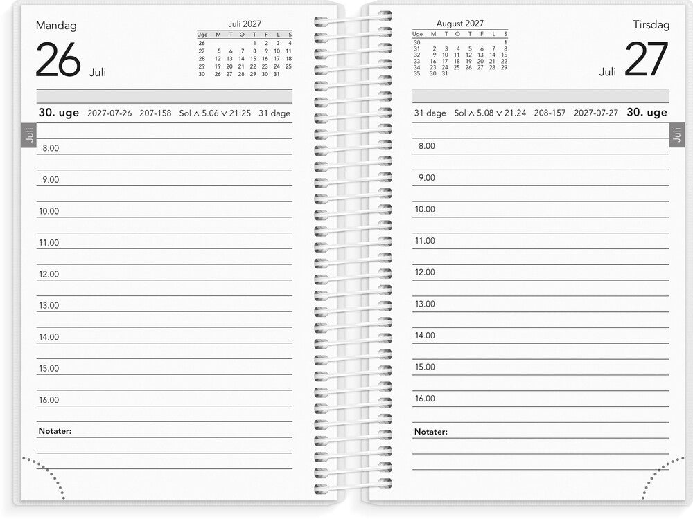 Mayland Studiekalender 27/28 Basic Mini Dag