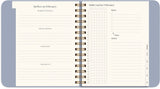 Burde Life Planner 27/28 Blue Uge Tværformat