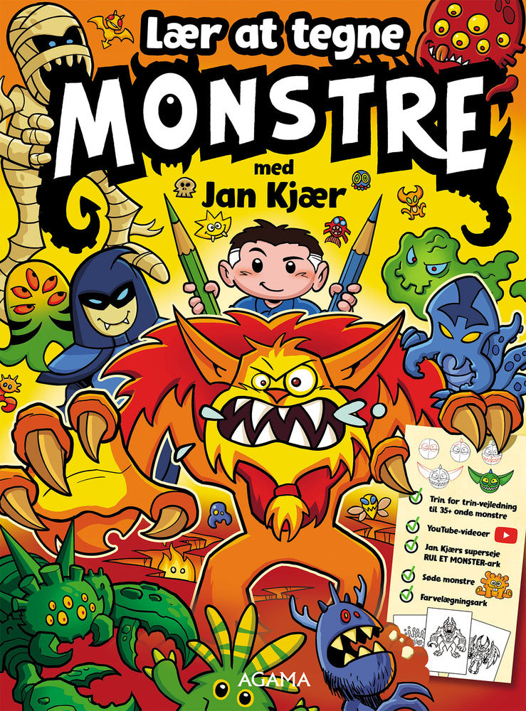 D1 Lær at tegne monstre