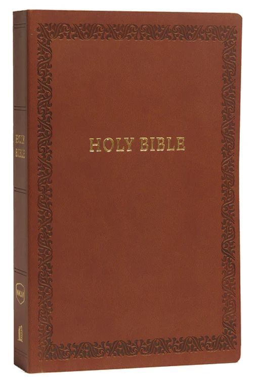 D1 Holy Bible, New King James Version (NKJV) Brown Soft Leathertouch Edition