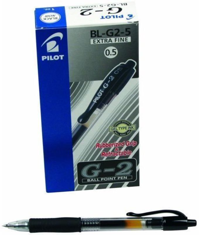 Kuglepen Pilot bl-g2-5 sort