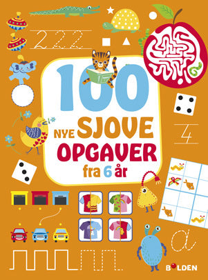 D2 100 NYE sjove opgaver - fra 6 år
