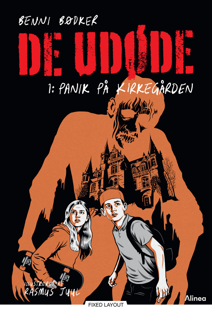 De udøde 1, Panik på kirkegården, Rød Læseklub