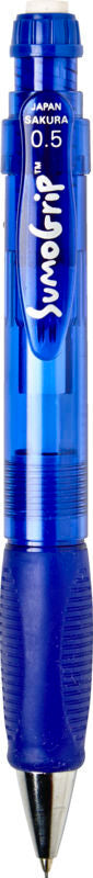 Pencil sumogrip sakura 0,5 mm blå