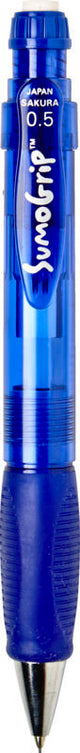Pencil sumogrip sakura 0,5 mm blå