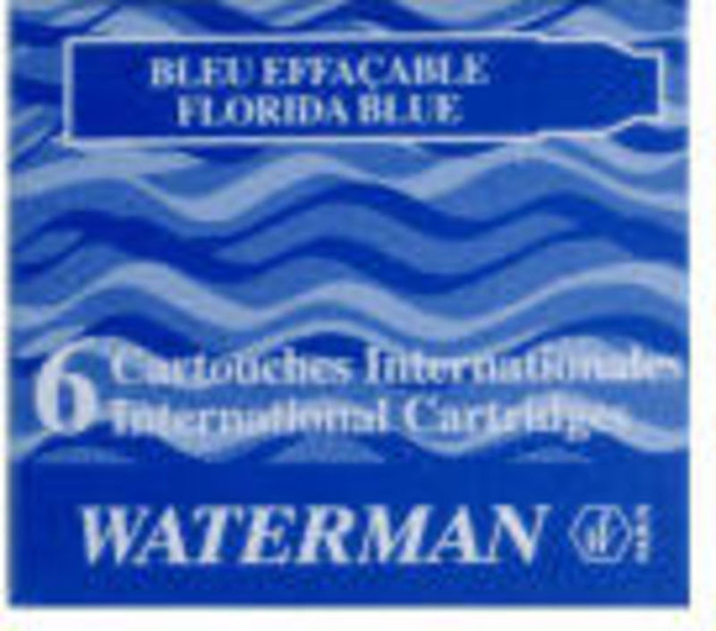 Blækpatron waterman standard blå