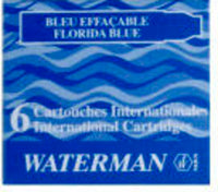 Blækpatron waterman standard blå