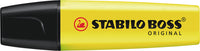 Tekstmarker Stabilo boss gul 24
