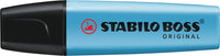Tekstmarker Stabilo boss blå 31