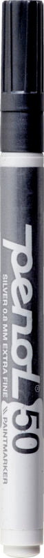Paintmarker penol 50 sølv ef 0,8