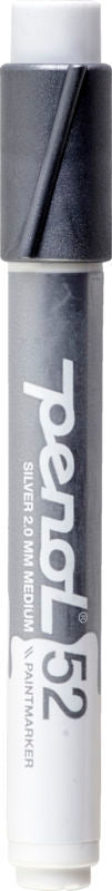 Paintmarker Penol 52 sølv m 2,0