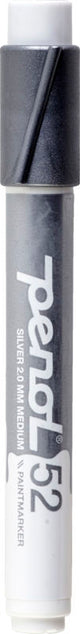 Paintmarker Penol 52 sølv m 2,0