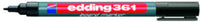 Wb marker edding 361 1mm sort