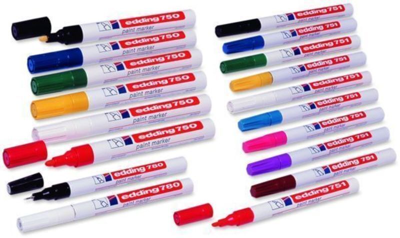 Paintmarker edding 750 2-4mm blå