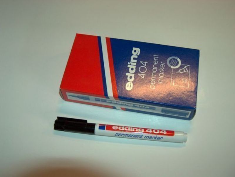 Marker edding 404 0,7mm sort