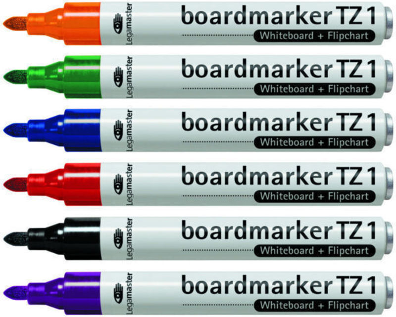 Wb marker legamaster tz1 sæt a 6 stk