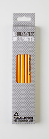 Blyant Graphit Stylus HB gul 12stk