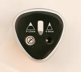 Blyantspidser elektrisk dobbelt sort