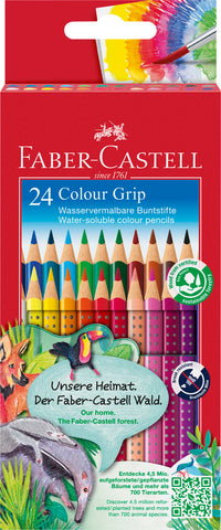 Farveblyant grip Faber-Castell 24 stk