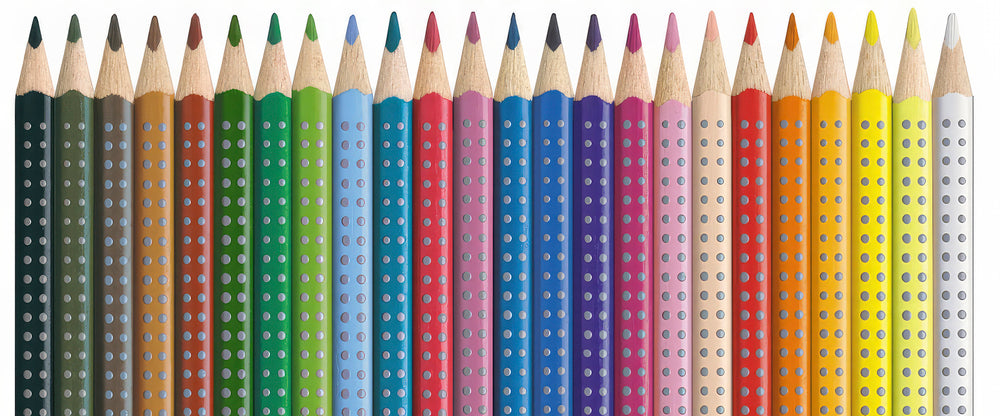 Farveblyant grip Faber-Castell 24 stk